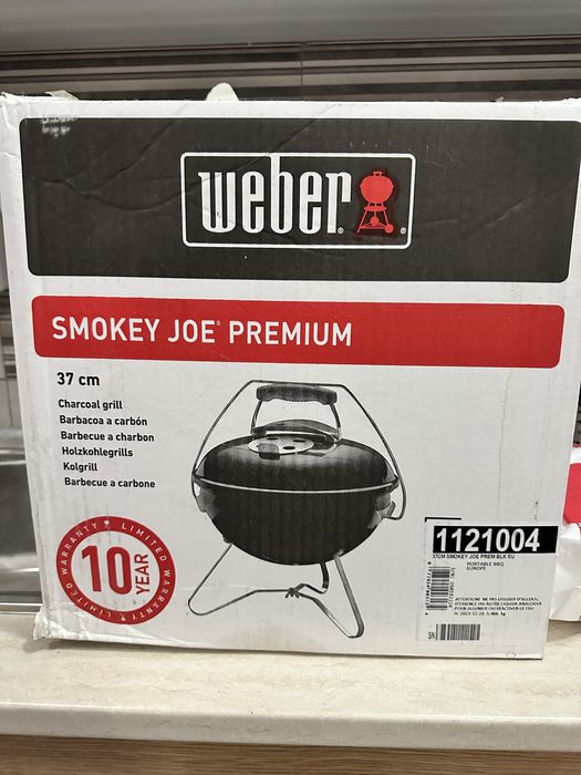 Преносимо барбекю на въглища Weber® Smokey Joe