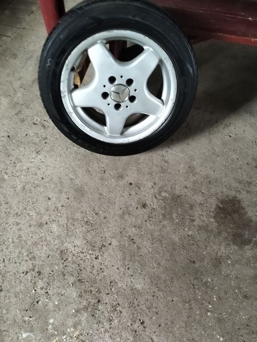 Титанка с покрышкой