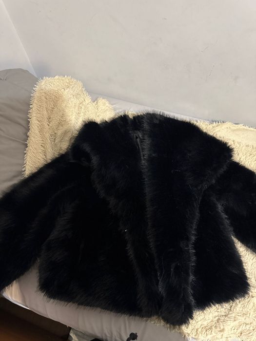 Эко шуба черная, новая