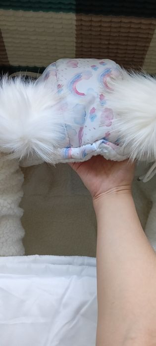 Зимний конверт на выписку