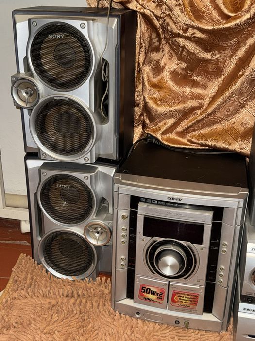 Музыкальные центры sony, jvc, technics