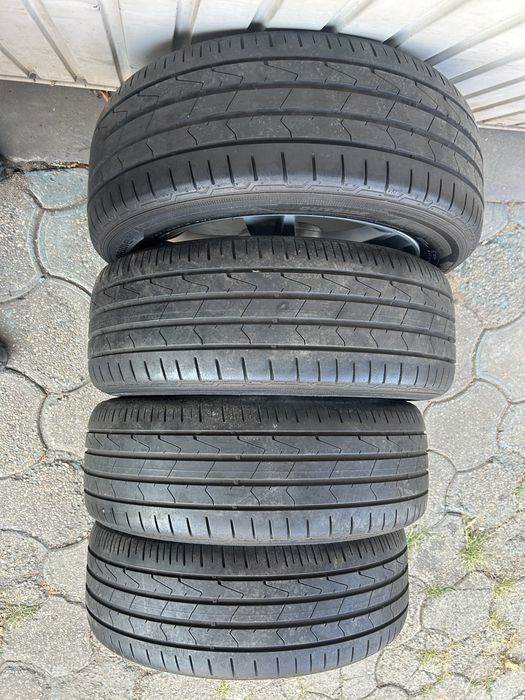 Jante aliaj 5x112mm, anvelope vara 205/55 R16, Audi A3, A4 B6, B7, VW, Seat, Skoda