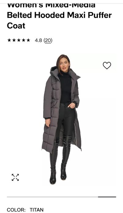 Пуховик зимний DKNY