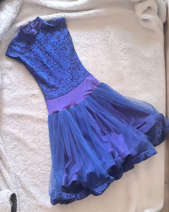 Рокля за спортни танци 134-145 см