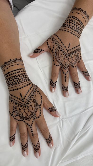 Мехенди временное тату