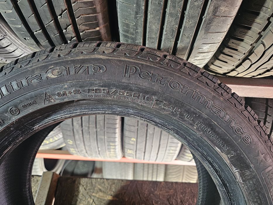 1x 205 55 16 m+s goodyear runflat