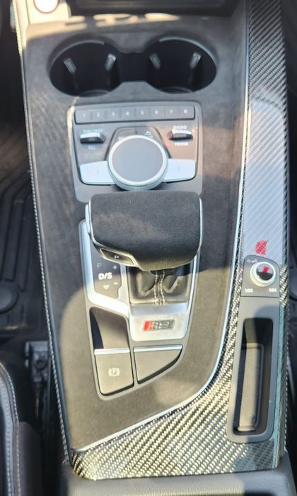 Trimuri CARBON MAT Audi RS4 RS5 S4 S5 A4 A5 B9 8W ORIGINALE ! Ornamente decor