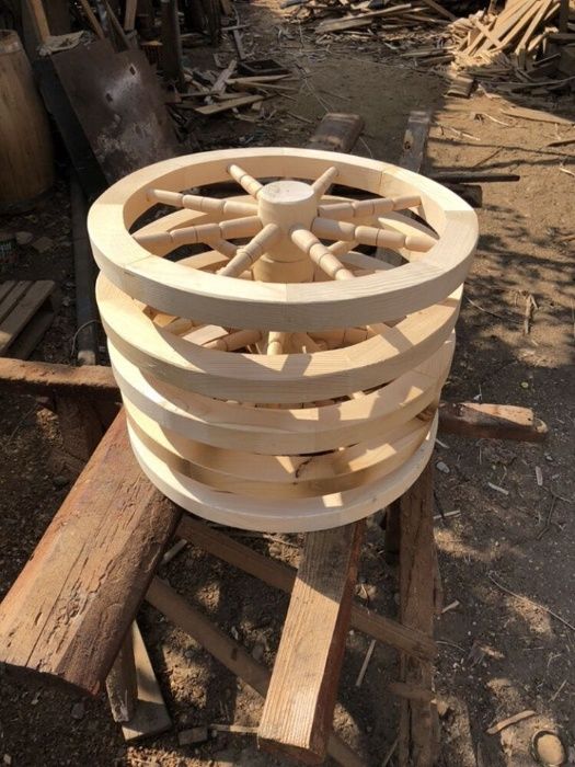 Roti din lemn - roata de lemn pentru decoratiuni rustice Craiova • OLX.ro