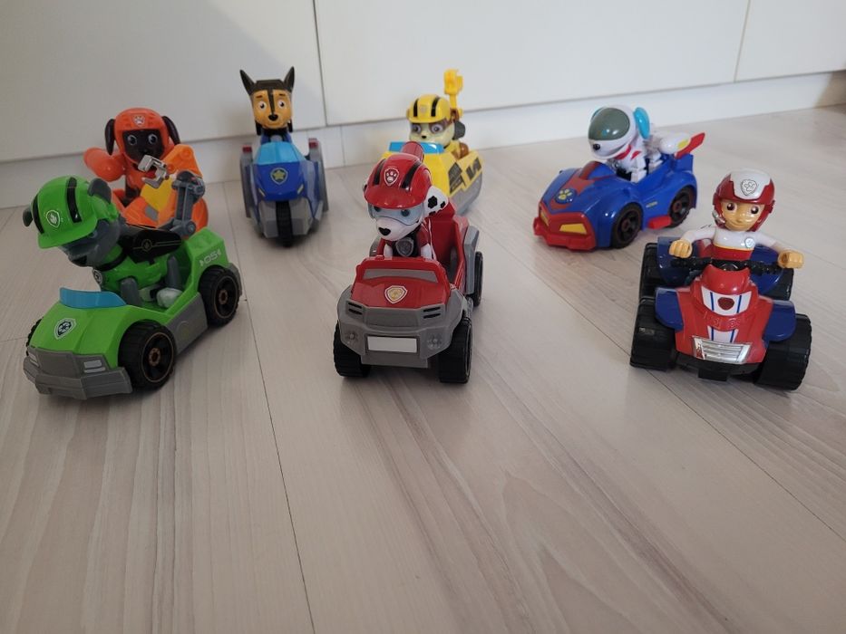 Set mașinuțe Paw Patrol