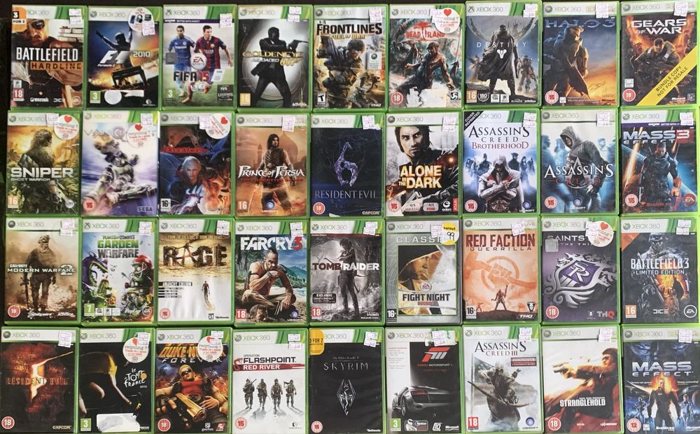 Xbox 360 игри Xbox 360 - Само 3.07€ (6.00лв) - промоция