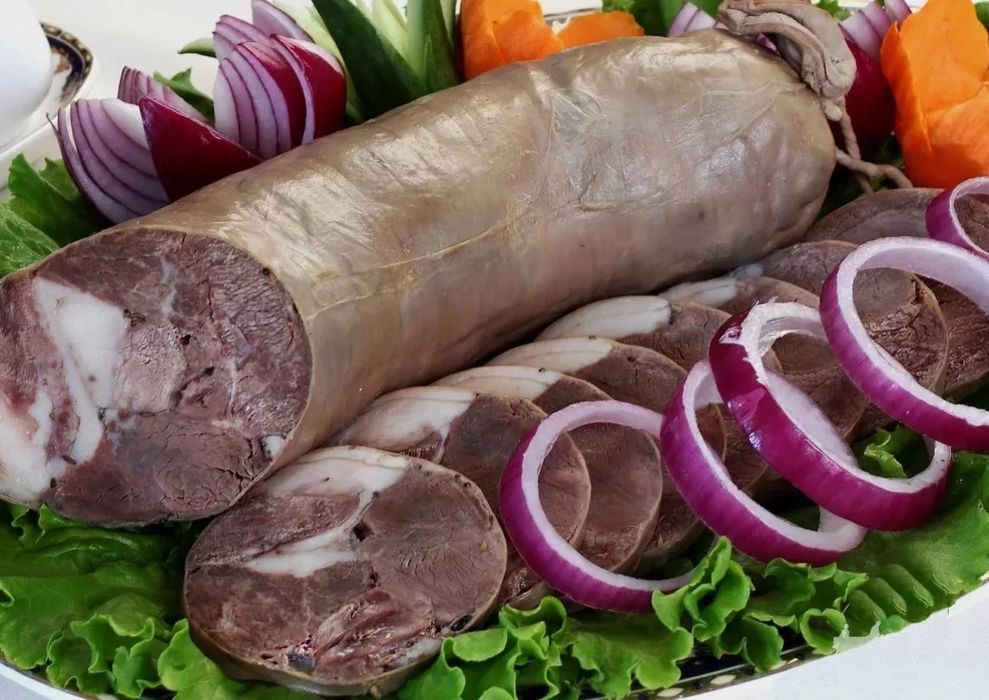 Қазы, рулет мясной