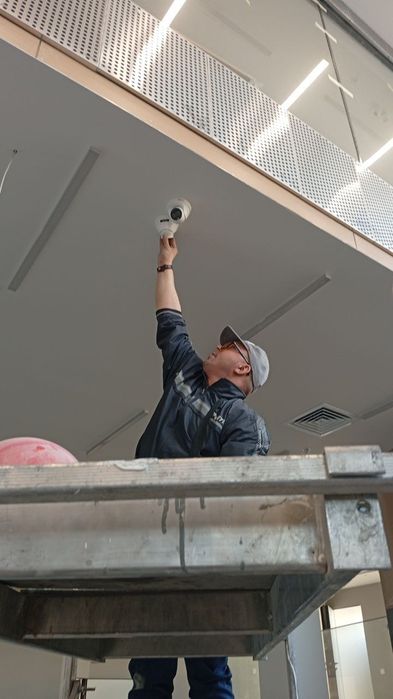 Установка камер видео наблюдение