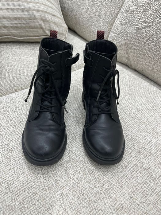 Осенние ботинки для девочек, бренд Geox, размер 33