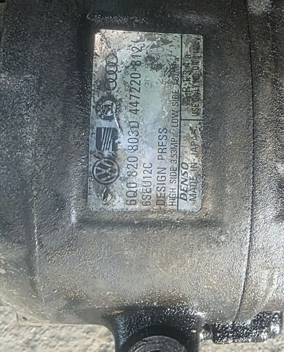 Compresor ac Volkswagen Polo 9n 2005-2009