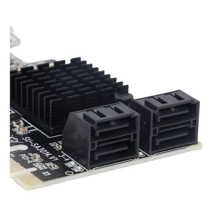 # PCIe 1x 4-port SATA III Expansion card Плата расширения карта для ПК