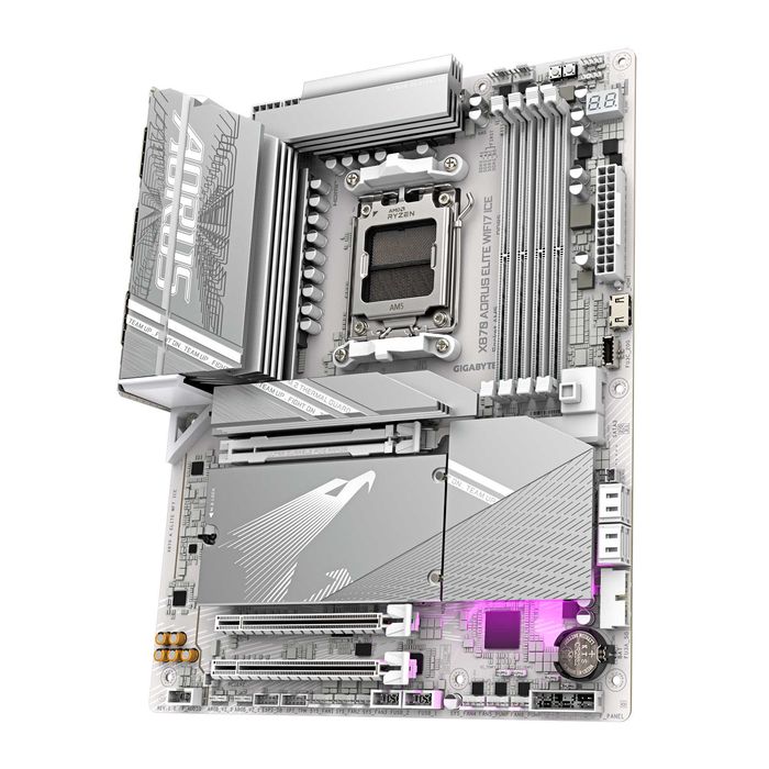 ; Материнская память GIGABYTE X870 AORUS ELITE WIFI 7 ICE