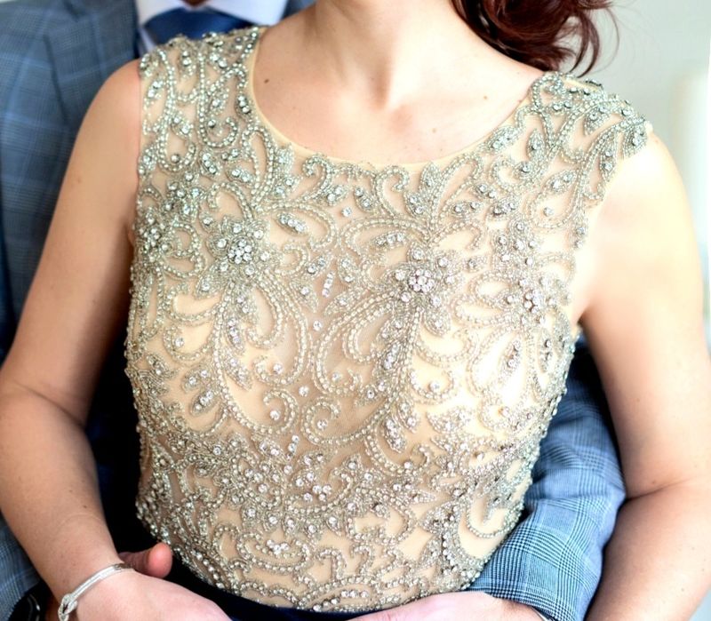 Вечернее элегантное платье