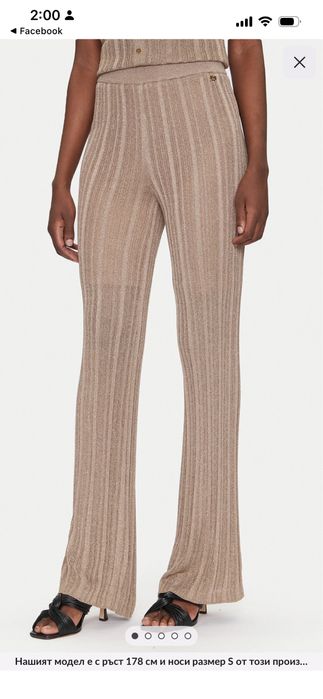 Marciano панталон от плетена материя с подплата, лого