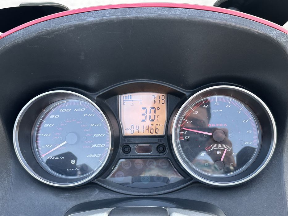 Gilera GP 839-41.466КМ.- Регистриран-Обслужен!