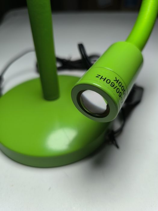 Veioză / Lampă birou LED flexibilă Faro Barcelona NUKA, Green Lime