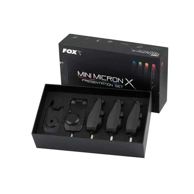 Set senzori pescuit FOX MINI MICRON X 4+1