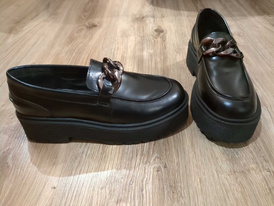 Кожени дамски мокасини Answear Lab