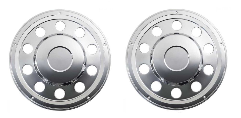 1бр. задни тасове тас за джанти от неръждаема стомана 22.5" за камион