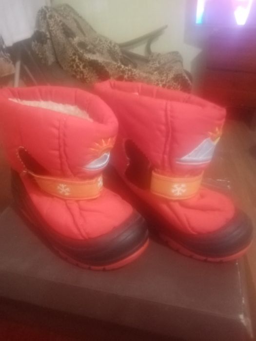 Сапожки зимние детские