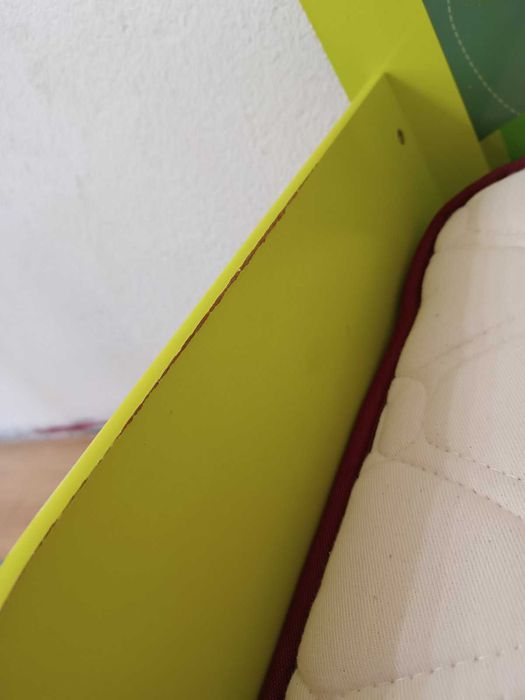 Детско обзавеждане - легло + матрак, маса и шкаф за играчки, U-grow