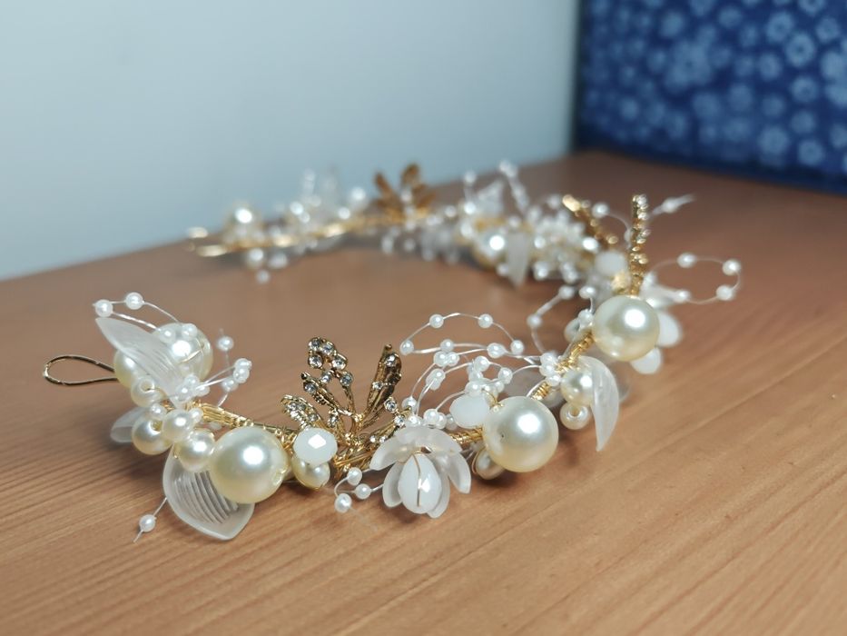 Coroniță mireasă Unique Fashion (tiara)