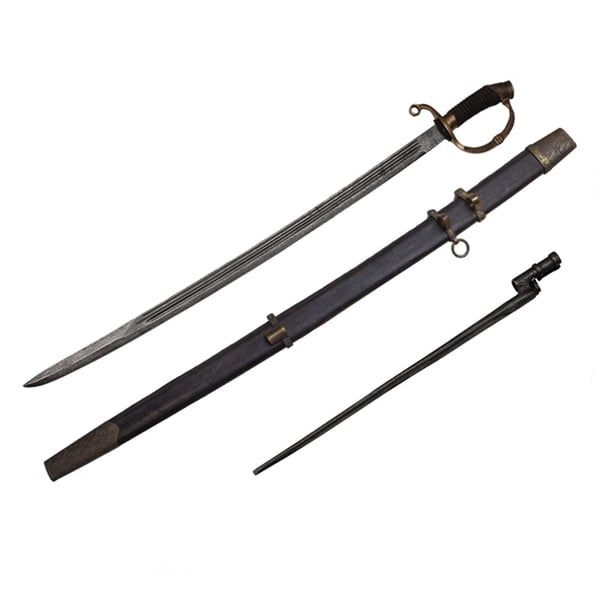 Sabie Russian Dragon, DEPOX®, 96 cm, teaca din lemn