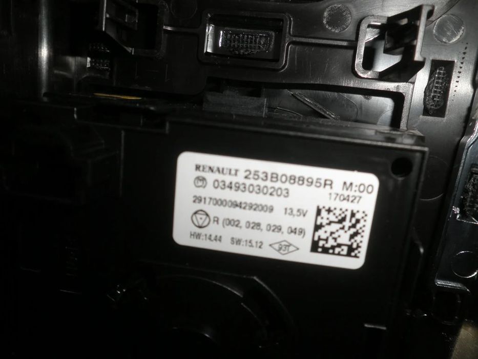 joystick navigatie renault espace v 2017 253b08895r