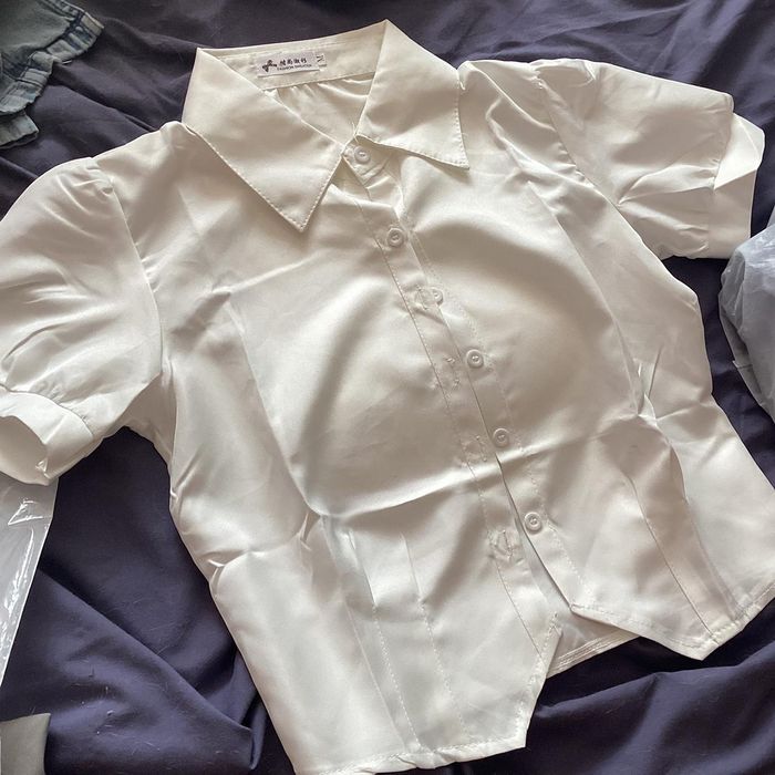 Рубашка-школьная, размер М