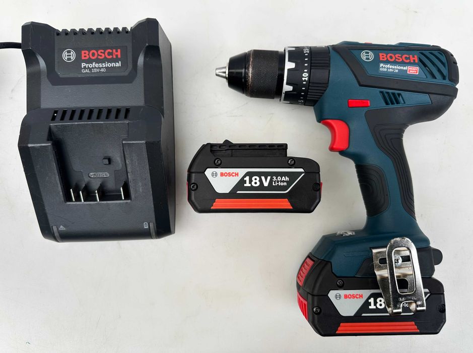 BOSCH GSB 18V-28 - Акумулаторен ударен винтоверт неразличим от нов!