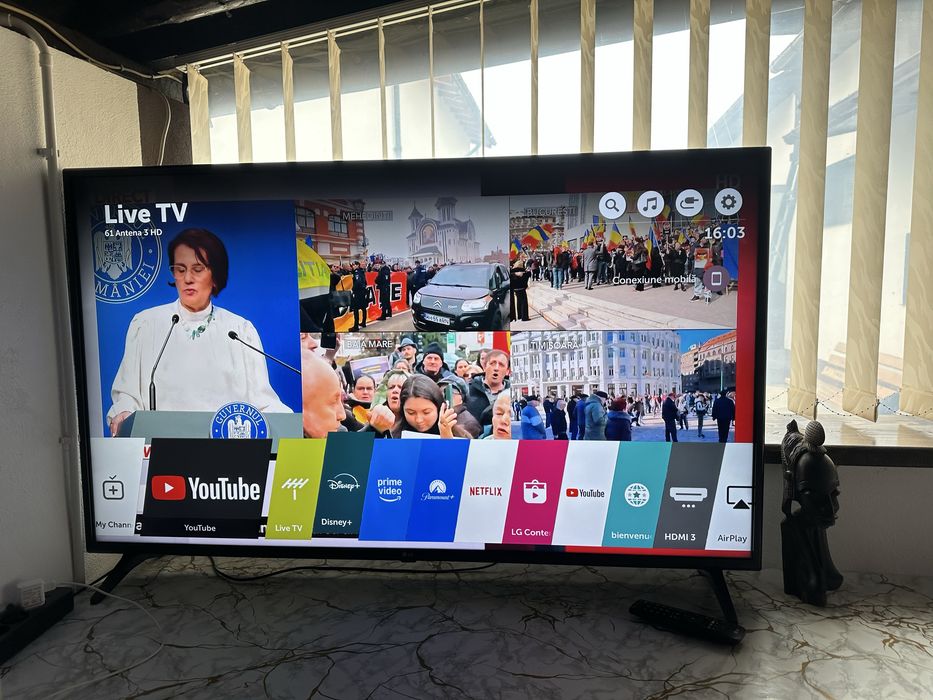 Lg WebOs 55” 139cm diagonala