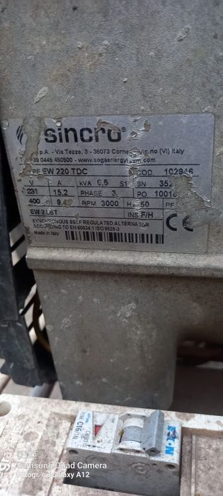 Generator 6.5kw cu sudura