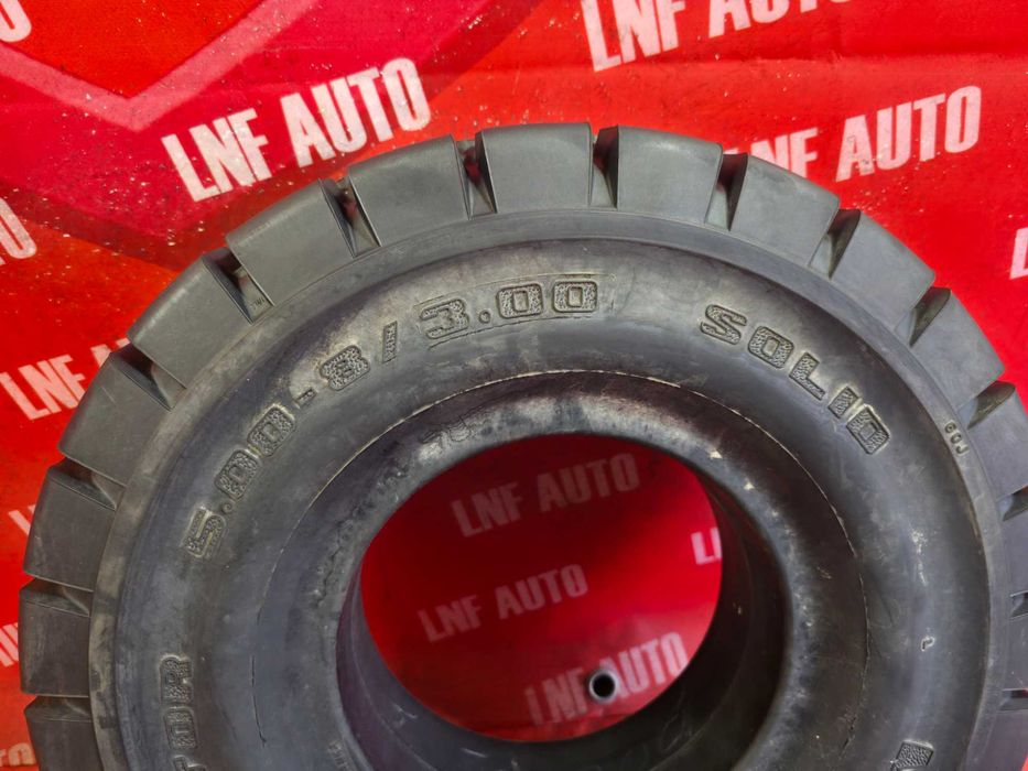 Anvelopa Stivuitor Greutate PLINA - 5.00-8/3.00 SOLID MARANGONI NOUA !