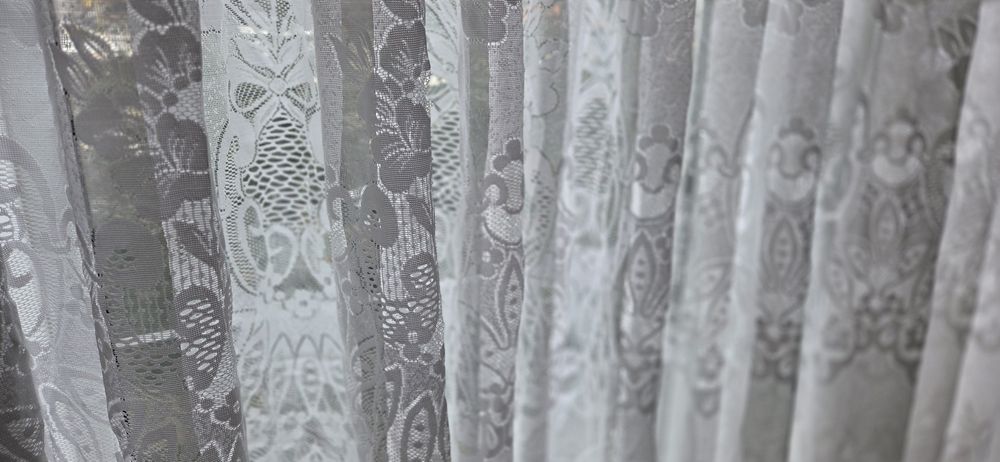 Ушито перде дантела