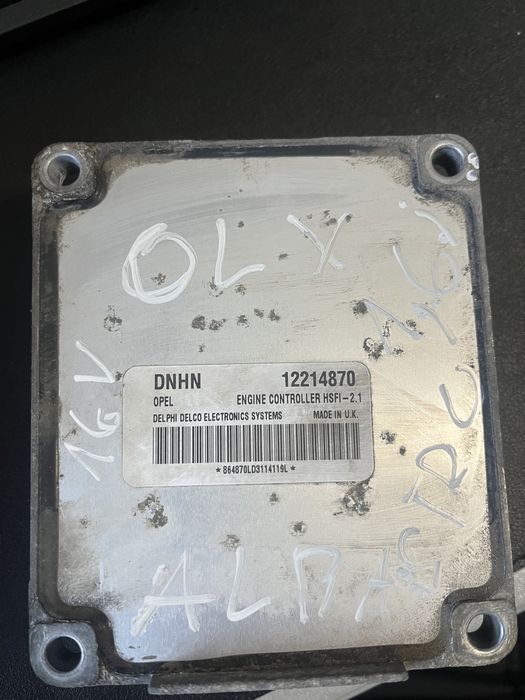caclulator motot opel astra 1,6 i 16 v