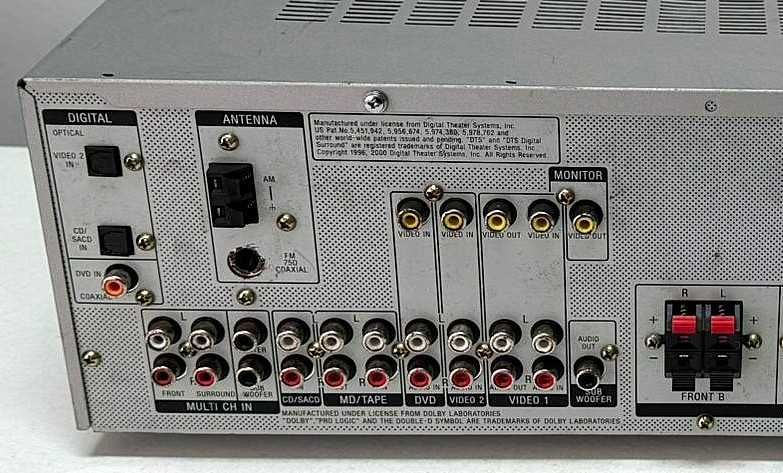 Sony STR-DE595 – Receiver 5.1 Silver – DTS Dolby Digital – Optic 500W