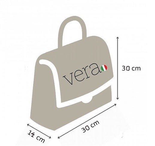 Нова кожена чанта Vera (Италия) / Brand new leather bag Vera (Italy)