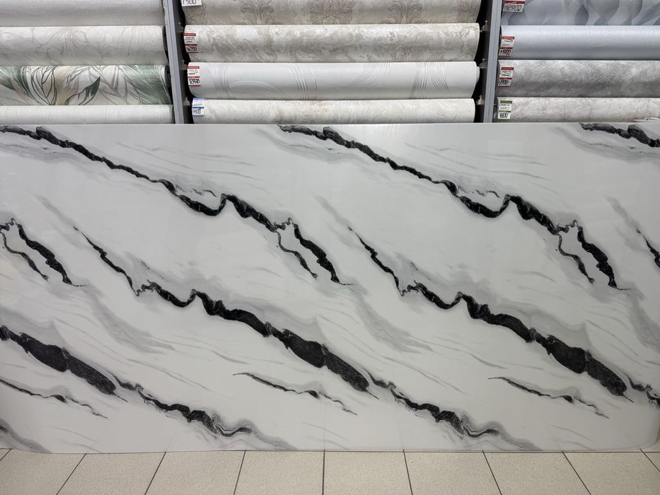 Гибкий мрамор - панель самоклеющаяся