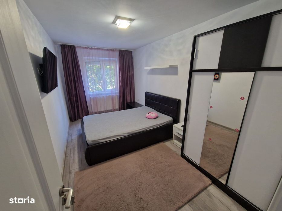 Închiriez Apt. 3 Camere – Etaj 2 | Centrală Proprie | Complet Utilat