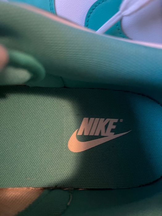 Nike dunks low clear jade