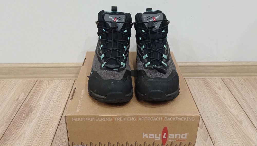 Дамски туристически обувки Kayland Stinger Black/Azure GTX – Размер 38.5 (със забележка)