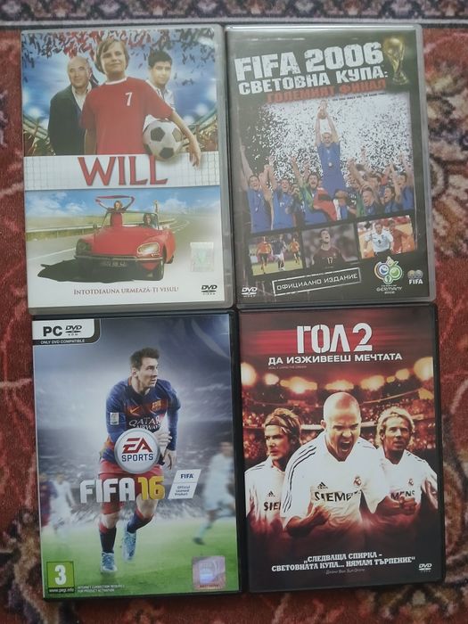 Colectie Dvd'uri despre Fotbal