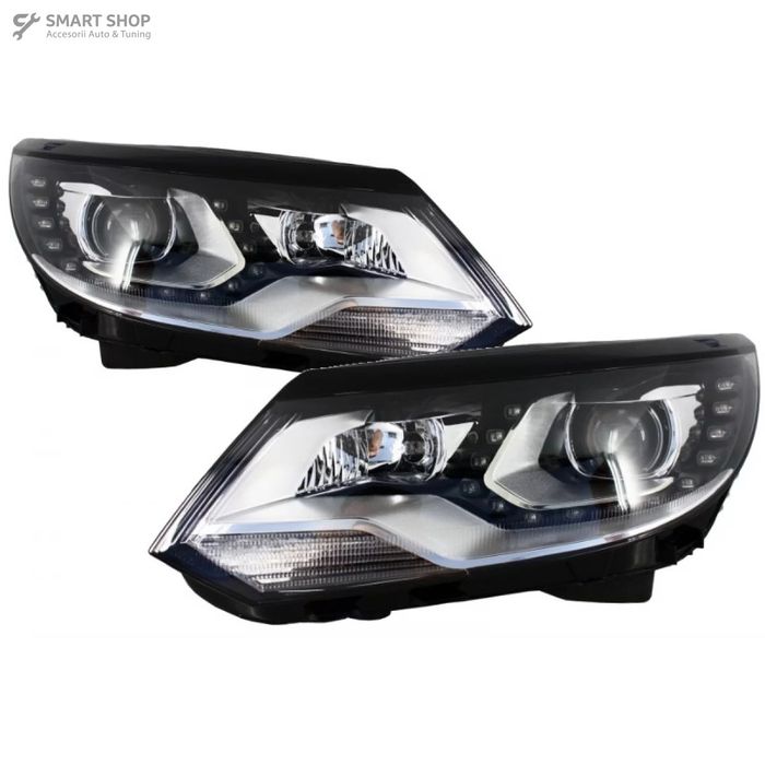 Faruri LED VW Tiguan MK I Facelift (2012-2015) OEM Xenon Design