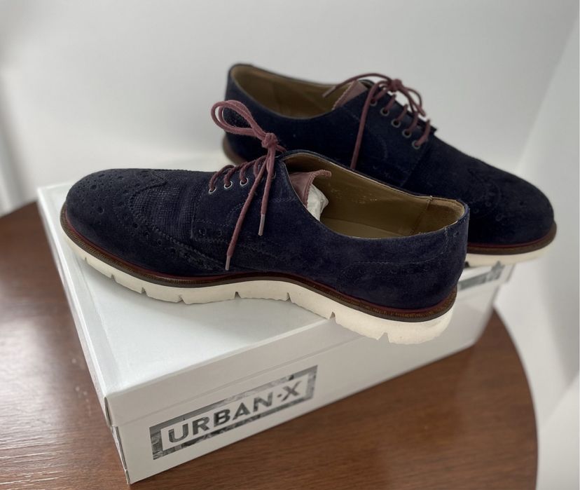 Pantofi barbati din piele naturală marca UrbanX nr 43 NOI