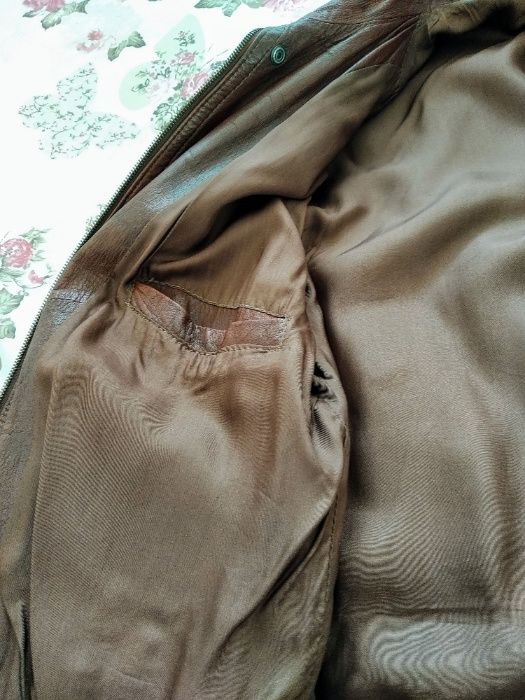 Яке от естествена кожа