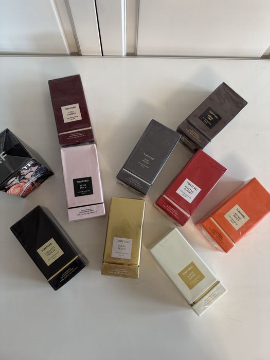 Tom Ford Tobacco Vanille Rose Prick Soleil Blanc Electric Cherry Lost Cherry Oud Wood Vanilla Sex Ébène Fumé Bitter Peach